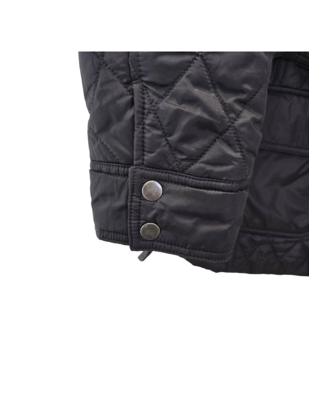 Banana Republic Factory Quilted Belted Jacket Size Large - Picture 6 of 8